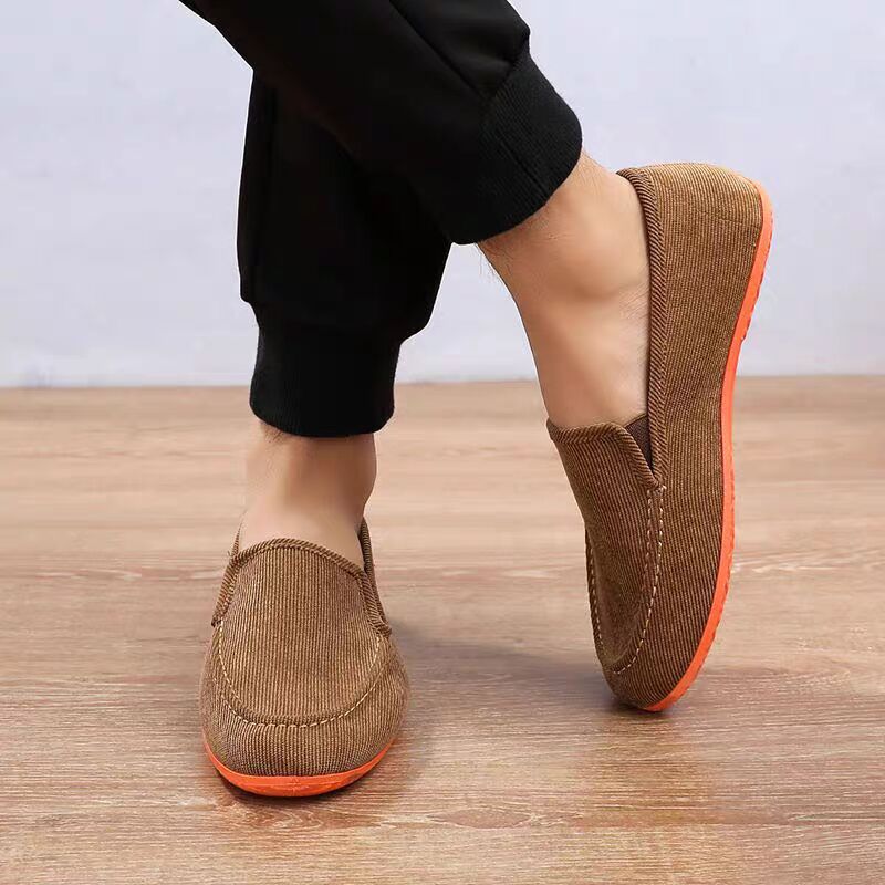 Sports Equipment Brands - Zapatos Mocasines Verdes de Lona para