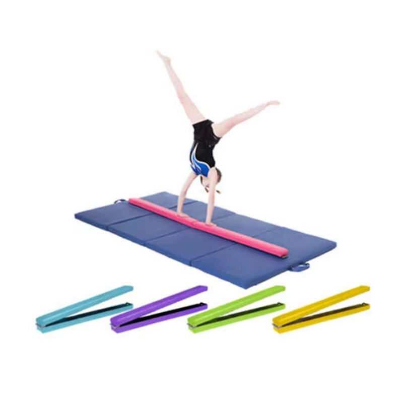 Gymnastics Beam Floor - Viga de equilibrio plegable deportiva, equipo