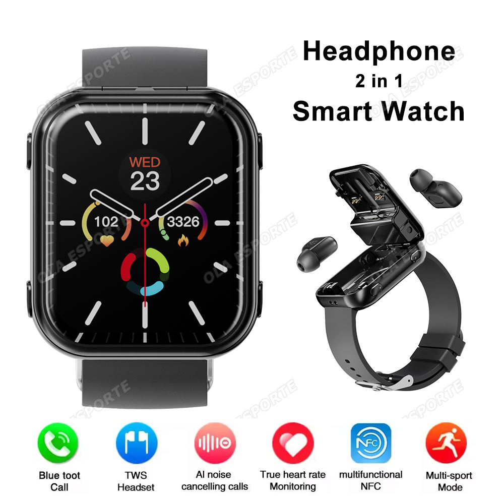 Sports Equipment In Spanish - Reloj inteligente deportivo 2 en 1