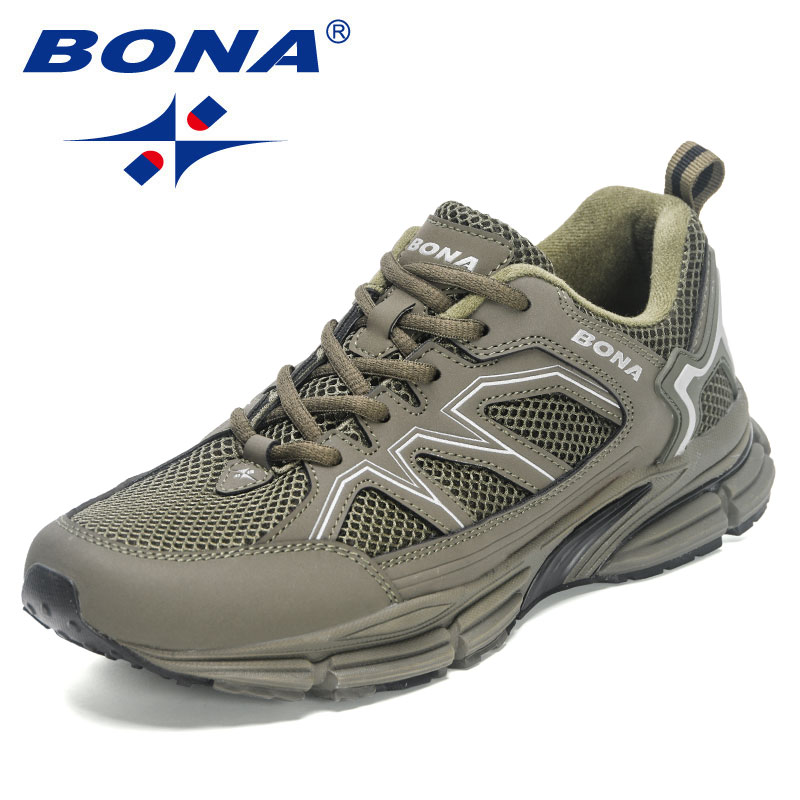 Sports Equipment Brands - BONA-zapatillas de correr transpirables para hombre,