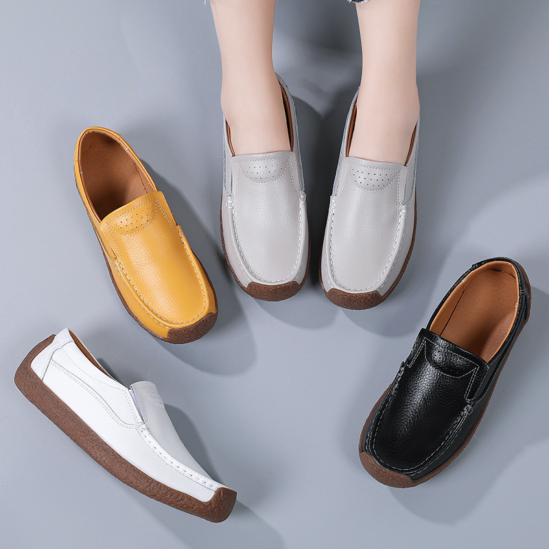 Sports Equipment Brands - Zapatos informales De cuero genuino para