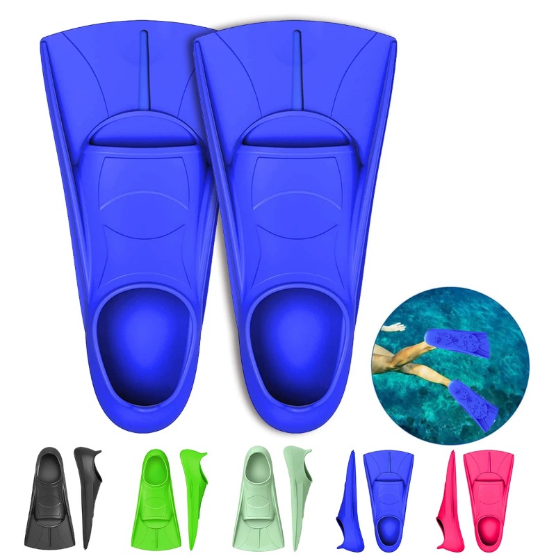 Swim Fin Short Blade - Aletas de Snorkel Ligeras de Pala
