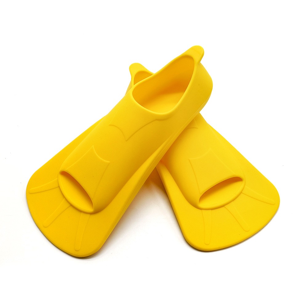 Swim Fin Short Blade - Aletas de natación de silicona de