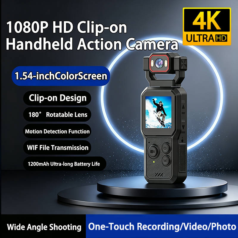 Sports Equipment In Spanish - Cámara Deportiva 4K Equipada con Sensor