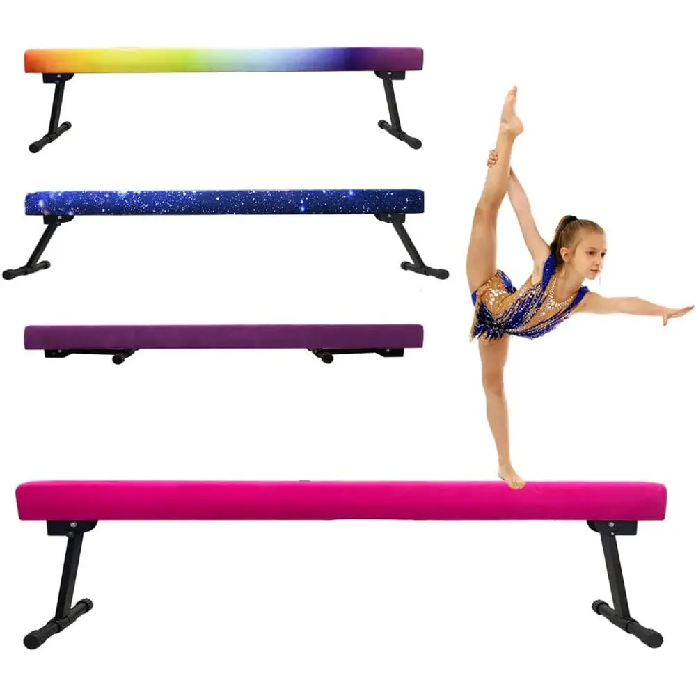 Gymnastics Beam Floor - Viga de Equilibrio Ajustable en Altura