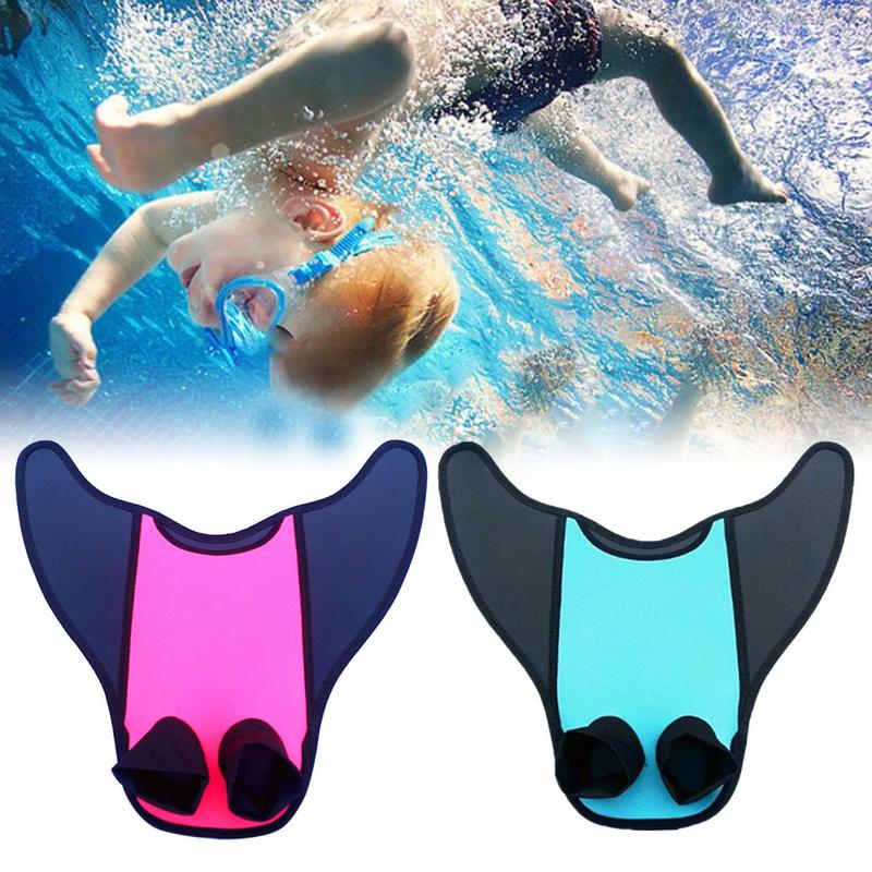 Swim Fin Short Blade - Aletas de doble pie para Entrenamiento