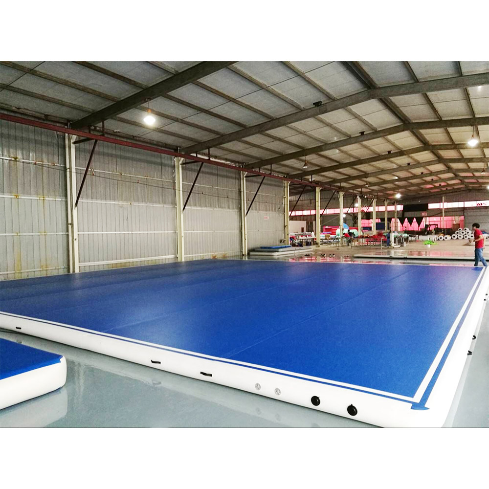 Gymnastics Beam Floor - Colchoneta Inflable Cuadrada para Saltar, Colchoneta