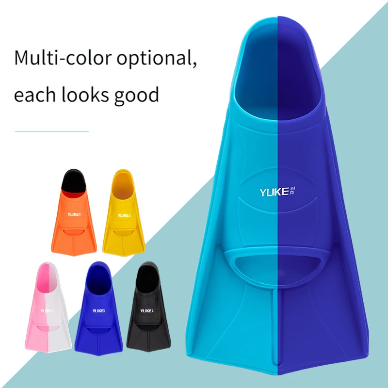 Swim Fin Short Blade - Aletas de entrenamiento de natación, aletas