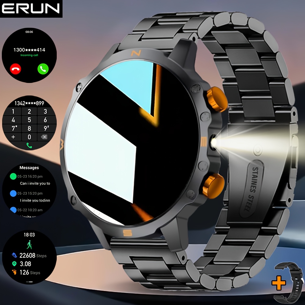 Sports Equipment In Spanish - Reloj Inteligente para Hombre, Compatible con
