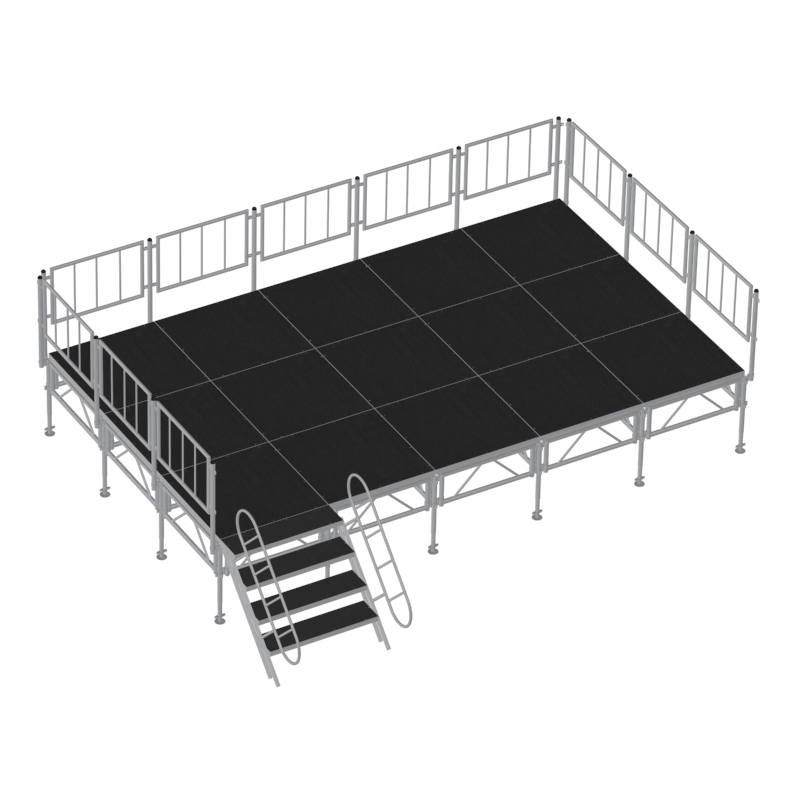 Plataforma de escenario de alu - Gymnastics Beam Floor reseña y precio