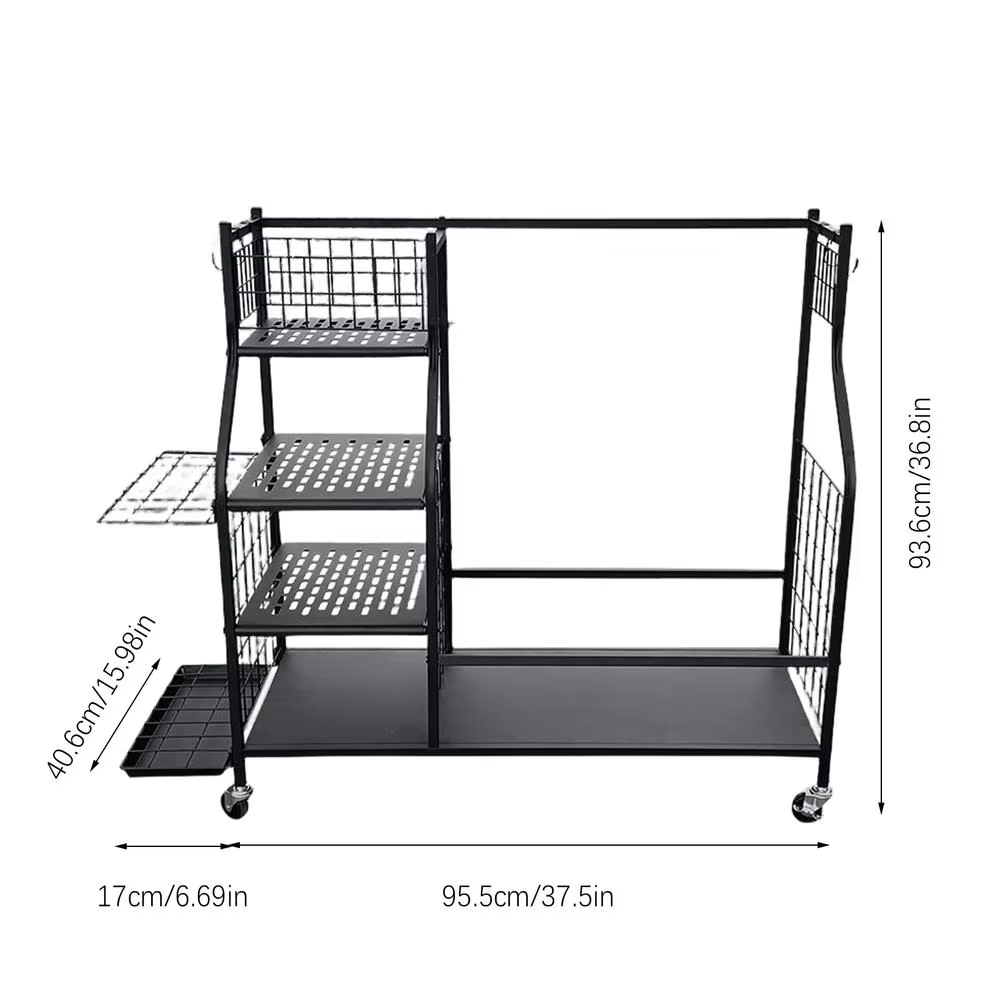 Estante organizador de garaje  - Sports Equipment Garage Storage reseña y precio