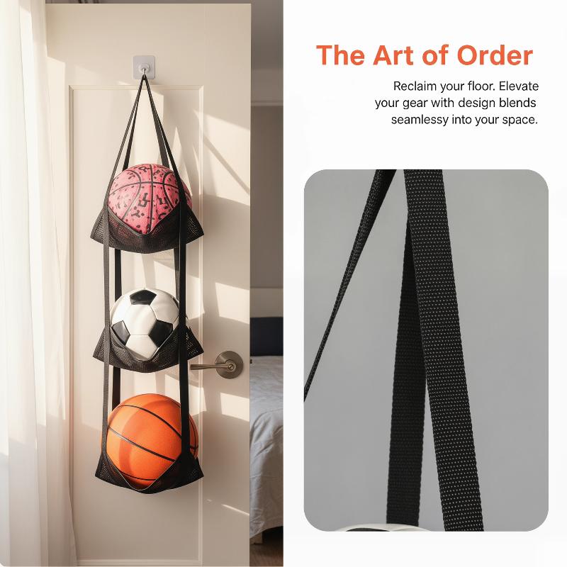Bolsa de malla para almacenami - Sports Equipment Garage Storage reseña y precio