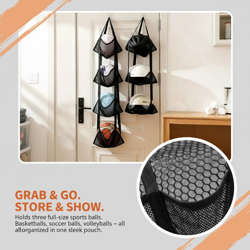Bolsa de malla para almacenami - Sports Equipment Garage Storage reseña y precio