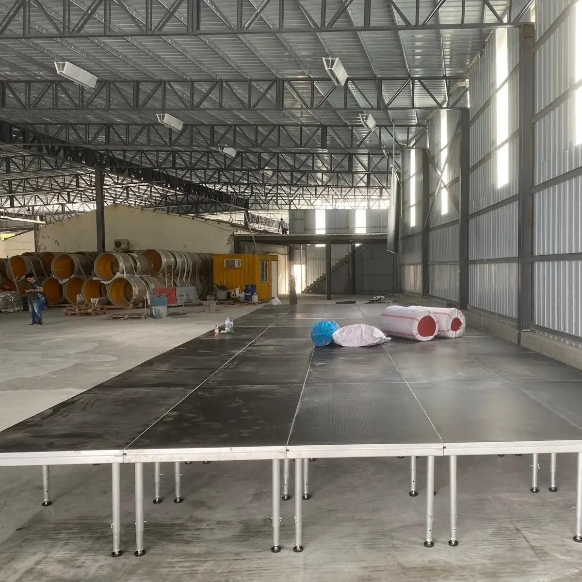 Plataforma de Escenario de Alu - Gymnastics Beam Floor reseña y precio