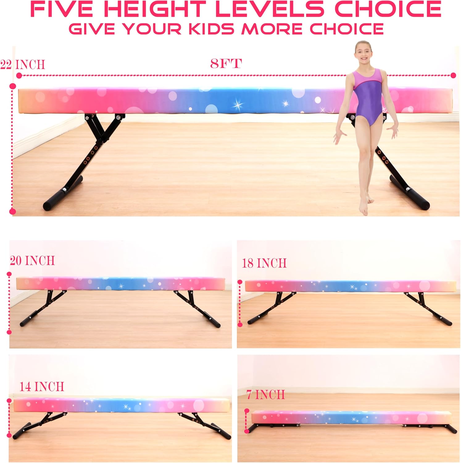 Tablero inclinado de gimnasia  - Gymnastics Beam Floor reseña y precio
