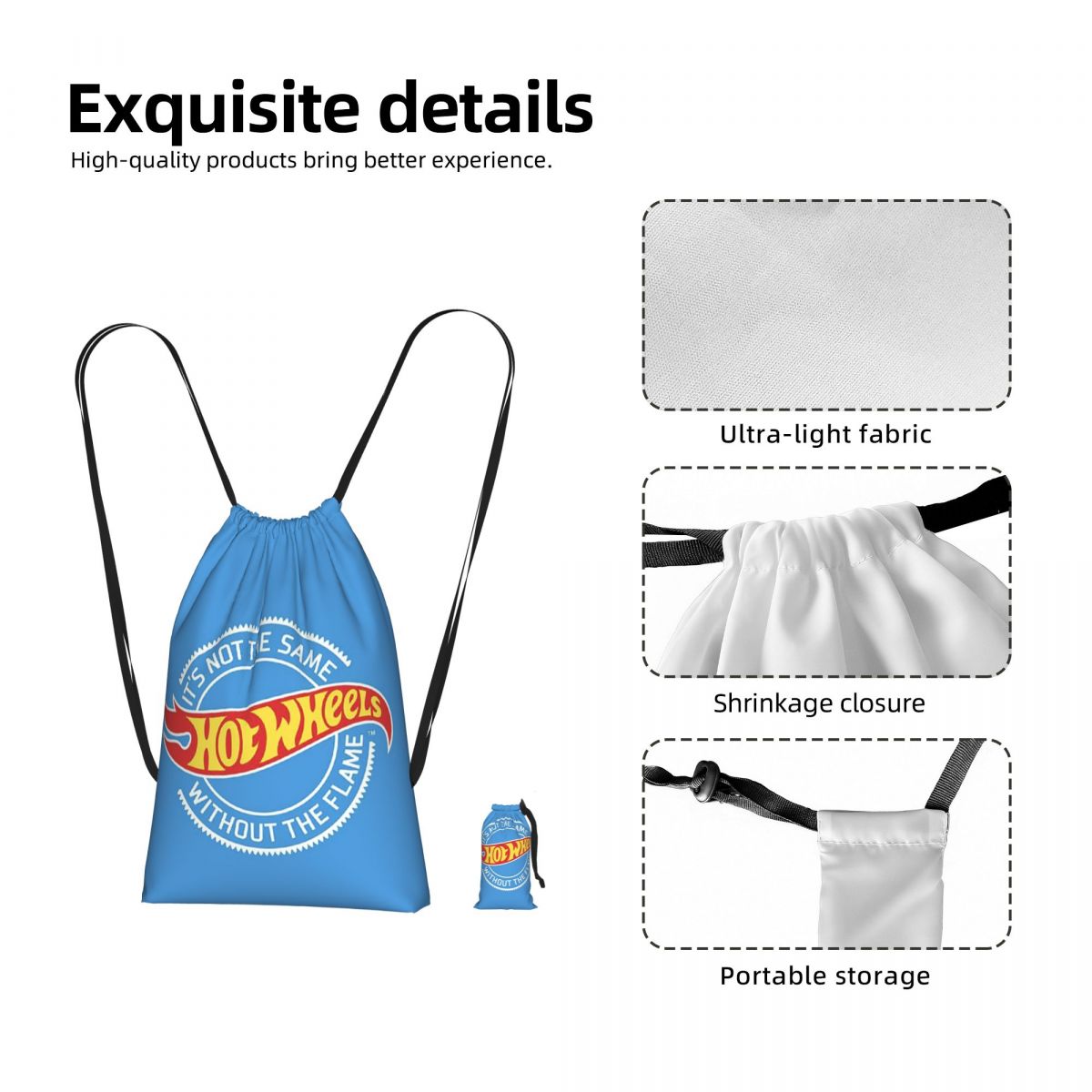 Mochila con cordón Hot Wheels  - Sports Equipment Bag With Wheels reseña y precio