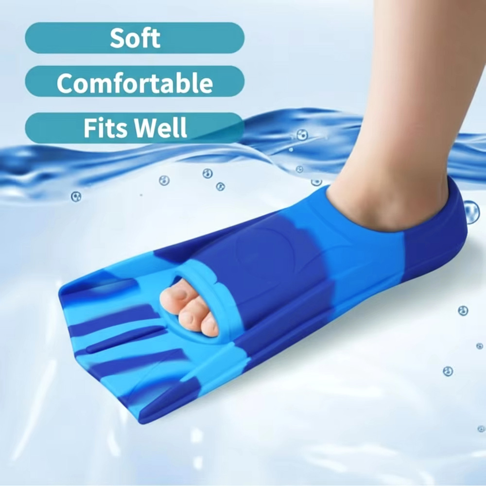 Aletas de natación de silicona - Swim Fin Short Blade reseña y precio