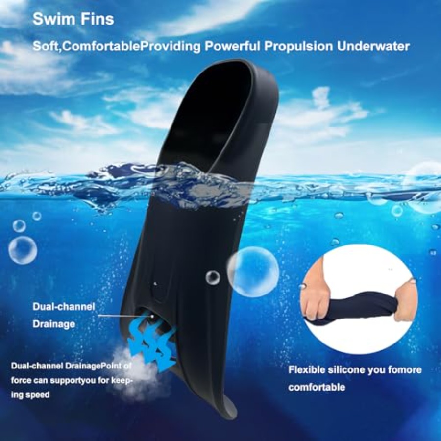 Aletas de Natación para Adulto - Swim Fin Short Blade reseña y precio