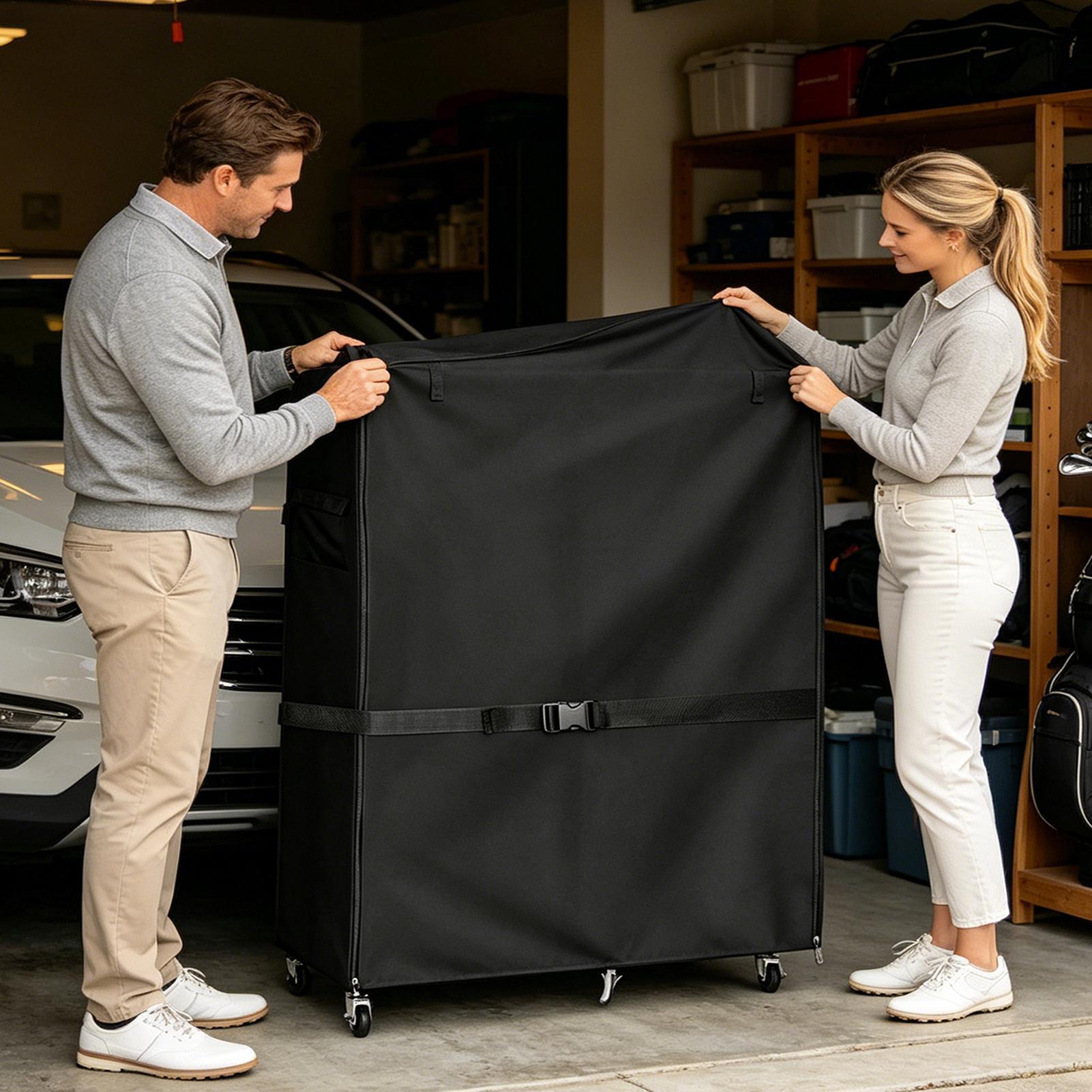 Funda organizadora de Oxford p - Sports Equipment Garage Storage reseña y precio