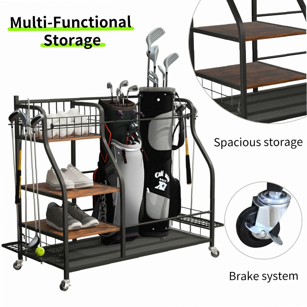 Carrito para Bolsas de Golf co - Sports Equipment Bag With Wheels reseña y precio