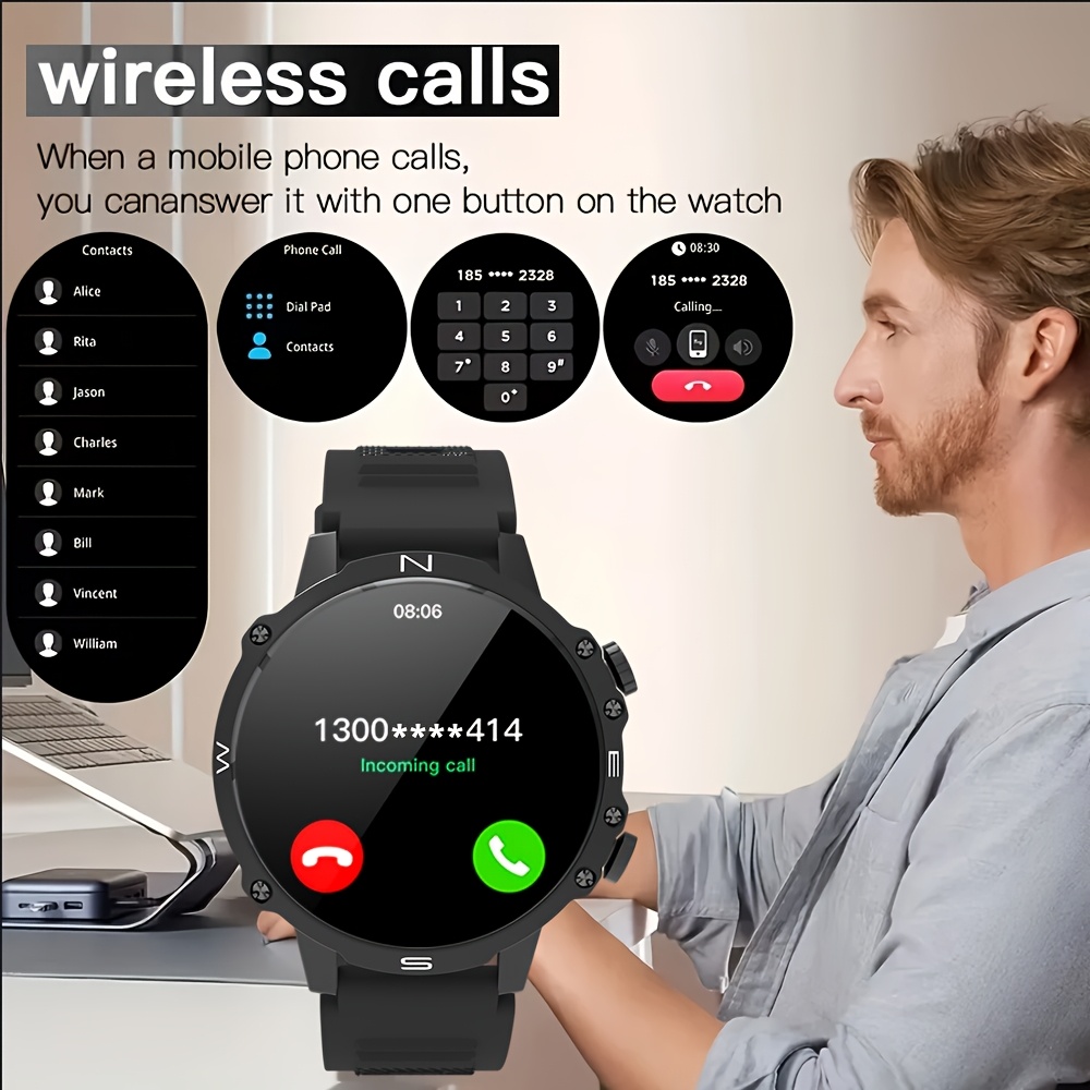 Reloj Inteligente para Hombre, - Sports Equipment In Spanish reseña y precio
